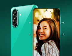 De Samsung Galaxy F70 Pro 5G is verkrijgbaar in groen en zwart.