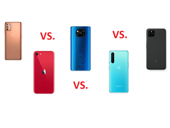 Cameratest: Googel Pixel 4a vs. Poco X3 vs. Apple iPhone SE vs. OnePlus Nord vs. Motorola Moto G9 Plus