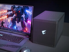 De Aorus RTX 5090 AI Box is momenteel de krachtigste eGPU-oplossing die er is. (Afbeeldingsbron: Gigabyte)