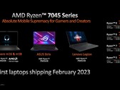 De AMD Ryzen 9 7845HX heeft behoorlijk goed gepresteerd op PassMark (afbeelding via AMD)