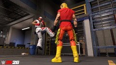 Een crossover tussen WWE 2K26 en Street Fighter