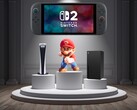 Banner voor consoleverkoop in april VS toont Switch 2 voor PS5