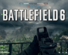 De Battlefield 6 Open Beta is vanaf 7 augustus van start gegaan (voor spelers met early access). Afgebeeld - de Battlefield 6 tekst/logo over een ingame screenshot. (Afbeeldingsbron: Battlefield/Notebookcheck - Bewerkt)