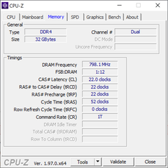 GPU-Z Geheugen