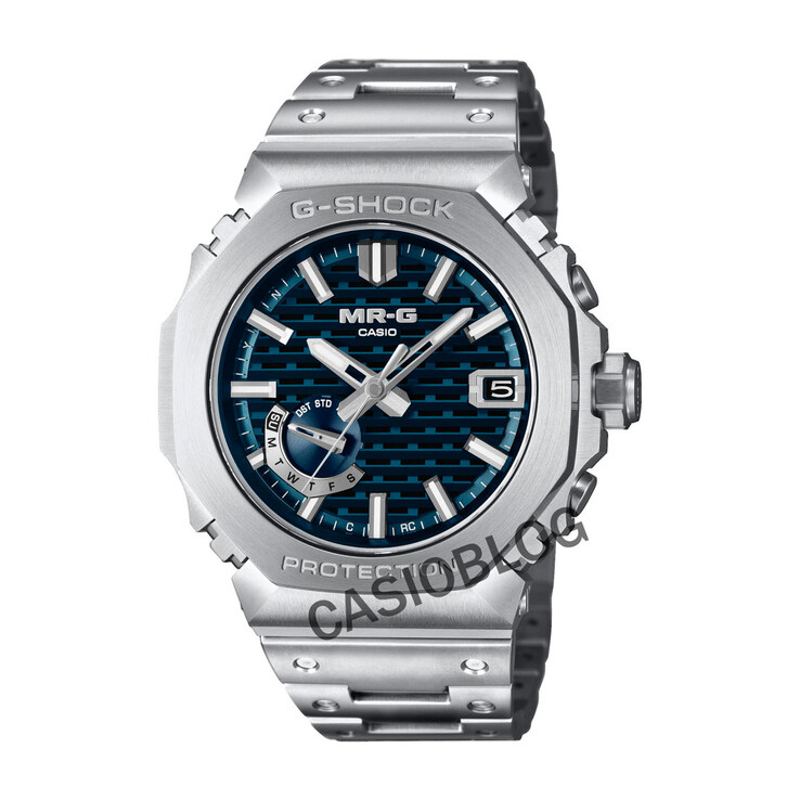Een afbeelding van het geruchtmakende Casio G-Shock MRG-B2100D-2A horloge. (Afbeeldingsbron: Casioblog)
