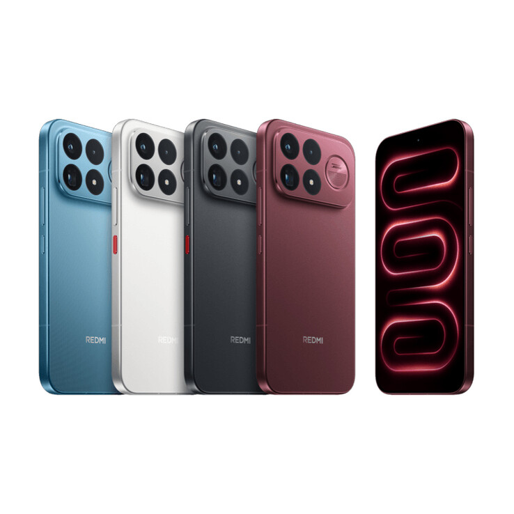 Kleuropties van de K100 Pro Max