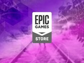 Het logo van de Epic Games Store. 