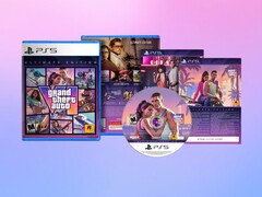 Afgebeeld model van de GTA 6 PS5-herdenkingsset