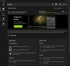 Nvidia GeForce Game Ready Driver 555.99 downloaden in Nvidia app (Bron: Eigen)