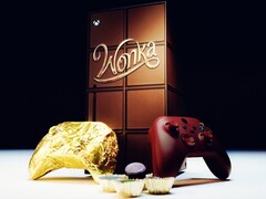 Microsoft biedt een Xbox-controller van chocolade aan voor bij de nieuwe Wonka-film. (Afbeelding: Microsoft)