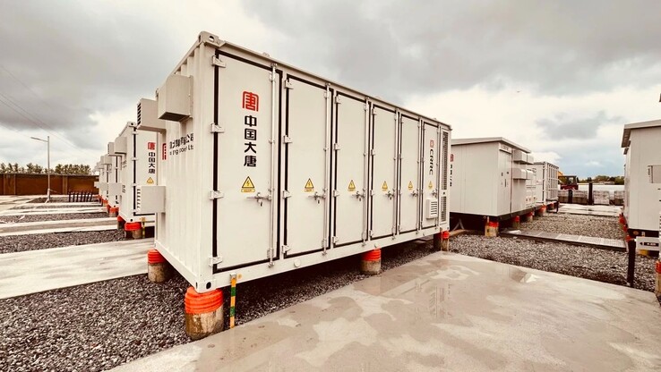 Er zijn 42 container-energiesystemen in het grootste natrium-ionbatterijproject tot nu toe