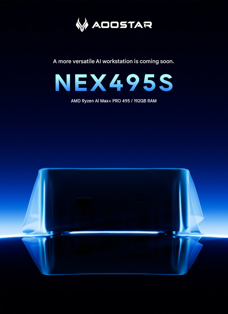 De teaser voor de Aoostar Nex495S (machinaal vertaald)