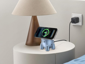 De 25W 2-in-1 draadloze oplader van Ugreen (foto) heeft een raketvormig ontwerp. (Afbeeldingsbron: Ugreen)