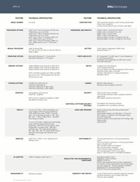 Dell XPS 16: Specificaties