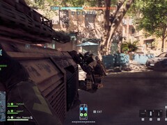 Battlefield 6 stelt spelers in staat om aan tanks te hangen om sneller te kunnen navigeren. (Afbeeldingsbron: Notebookcheck)