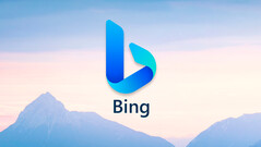 Het Bing-logo. Microsoft promoot zijn zoekmachine op grote schaal.