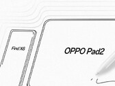 Een nieuw OPPO Pad 2 lek. (Bron: Digital Chat Station via Weibo)
