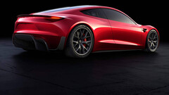 Roadster 2 versnelling van onder de seconde wordt geleverd met &#039;vleugels&#039; (afbeelding: Tesla)
