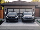 Garagehouders kunnen hun huizen in de toekomst uitrusten met draadloze oplaadpads. (bron: Tesla)