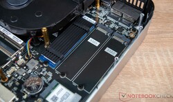 SSD en twee extra vrije M.2 2280-slots