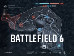 De kaart van Battlefield 6 wordt getoond (Afbeelding bron: screenshot, YouTube van Battlefield met bewerkingen)