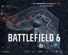 De kaart van Battlefield 6 wordt getoond (Afbeelding bron: screenshot, YouTube van Battlefield met bewerkingen)