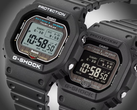 Afgebeeld, de Casio G-Shock GW-BX5600-1JF (links) en GW-BX5600-1A1JF (rechts). (Afbeeldingsbron: Casio)