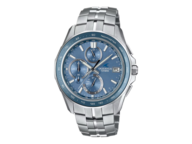Het Casio Oceanus OCWS7000E-2A Manta horloge. (Afbeeldingsbron: Casio)