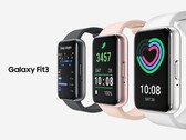 De Galaxy Fit 3 is de nieuwste fitnesstracker van Samsung, en een goedkoper alternatief voor de Galaxy Watch smartwatch. (Afbeeldingsbron: Samsung)