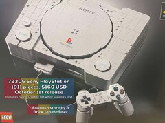 De Lego PlayStation-set wordt geleverd met een controller.