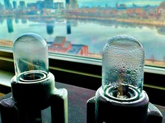 MIT's ultrasone prototypes voor wateropvang (Beeldbron: Ikra Iftekhar; bijgesneden)