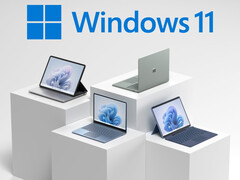 De nieuw ontdekte truc om lokale accounts te omzeilen voor Windows 11 is vrij eenvoudig en gemakkelijk. Afgebeeld: Windows 11 laptops (Afbeeldingsbron: Microsoft - bewerkt)