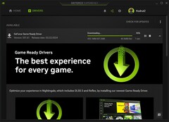 Nvidia GeForce Game Ready Driver 551.61 downloaden in GeForce Experience (Bron: Eigen)