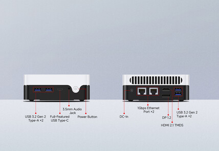 Poortconfiguratie van de mini-pc