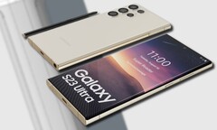 De Samsung Galaxy S23 Ultra zal naar verwachting een vlakker, scherper ontwerp hebben dan zijn voorganger. (Beeldbron: Weibo/Technizo Concept - bewerkt)