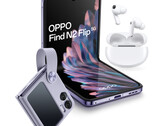 Oppo verkoopt de Find N2 Flip in de kleurstellingen Astral Black en Moonlit Purple. (Beeldbron: Oppo)