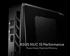 De NUC 15 Performance lijkt op een verkleinde ROG NUC (2025). (Afbeeldingsbron: Asus)