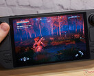 Valve's OLED Steam Deck vertoont tekenen van burn-in na 750 uur in HDR en 1.500 uur in SDR-modi. (Bron: Eigen)