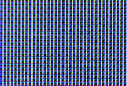 Subpixel raster