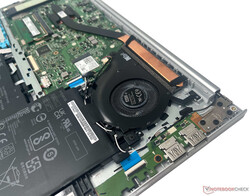 De VivoBook 15 KM513 maakt gebruik van een single-fan single-heatpipe koelsysteem