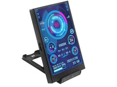 Het betaalbare secundaire scherm kan belangrijke systeeminformatie weergeven (Afbeelding bron: fabrikant)