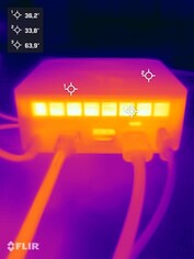 Minisforum AI X1 tijdens stresstest (terug)