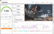 Fire Strike (aangesloten, stille modus)