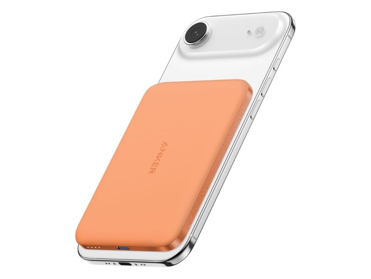 De Anker Nano Power Bank (5K, MagGo, Slim) in Cosmic Orange
