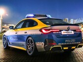 De getunede BMW i4 lijkt een geschikte elektrische auto voor wetshandhavingsdoeleinden in Europa (Afbeelding: AC Schnitzer)
