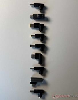 Meegeleverde DC-adapters