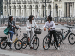 Verschillende modellen van de nieuwe Platum Lancia elektrische fiets hebben een actieradius tot 70 km. (Beeldbron: Lancia)