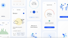 Nokia Pure heeft gereduceerde kleuren en duidelijke lijnen in een afwijking van Google's Material You designtaal. (Beeldbron: HMD Global)