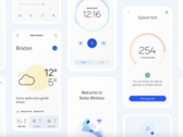 Nokia Pure heeft gereduceerde kleuren en duidelijke lijnen in een afwijking van Google's Material You designtaal. (Beeldbron: HMD Global)