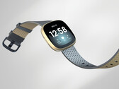 De Fitbit Versa 4 zal er een beetje anders uitzien dan zijn voorganger, afgebeeld. (Afbeelding bron: Fitbit)